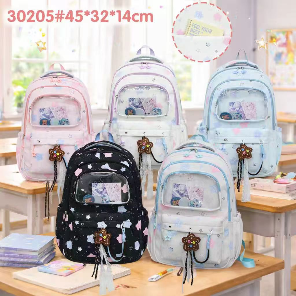 30205 Transparent Star Student Backpack