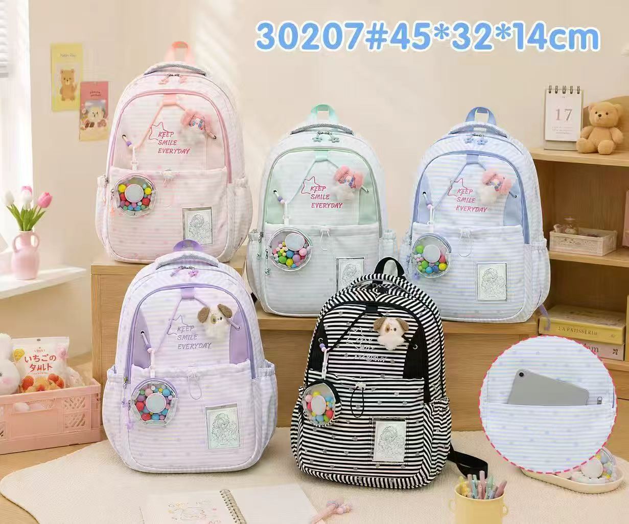 30207 Keep Smile Student Backpack