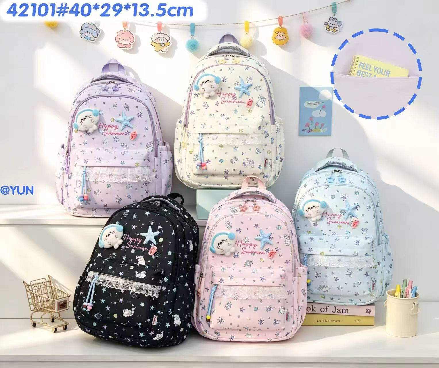 42101 Summer Star Student Backpack