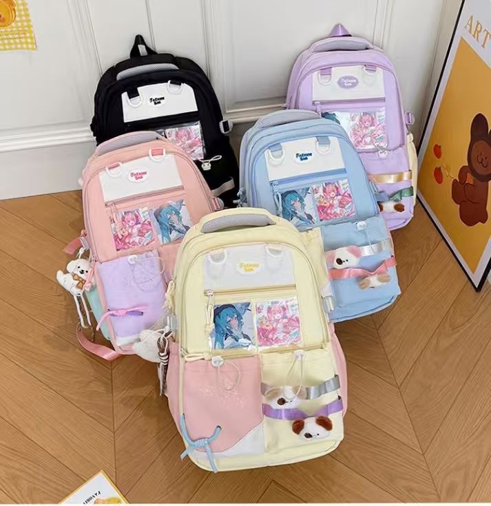 BP-AN02 Anime Window Student Backpack